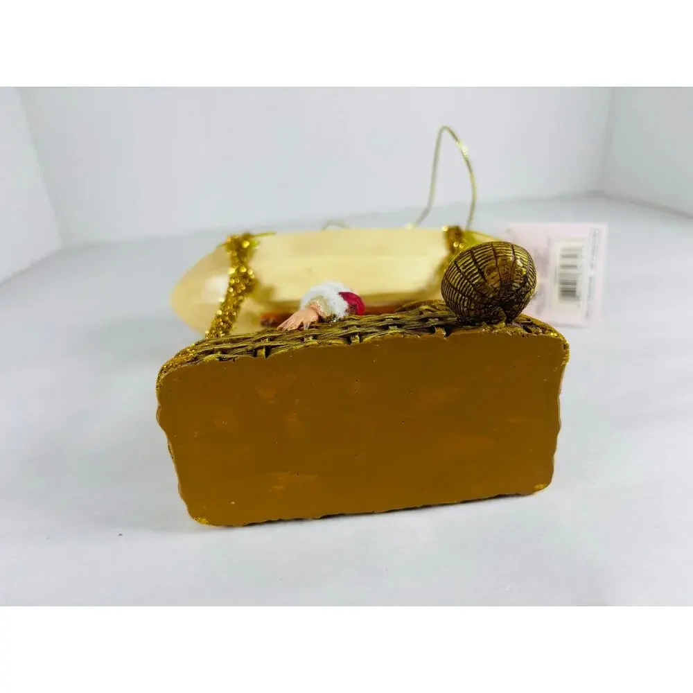 John Grossman Collection Santa Zeppelin Airship Ornament Kurt S. Adler w/Tag